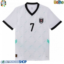 Maglie da calcio Austria Marko Arnautovic #7 Seconda Maglia Europei 2024 Manica Corta